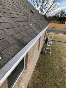 LeafBlaster Pro Gutterguards on house
